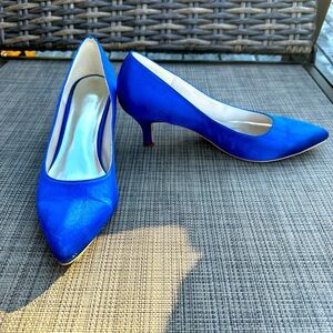 Blue heels